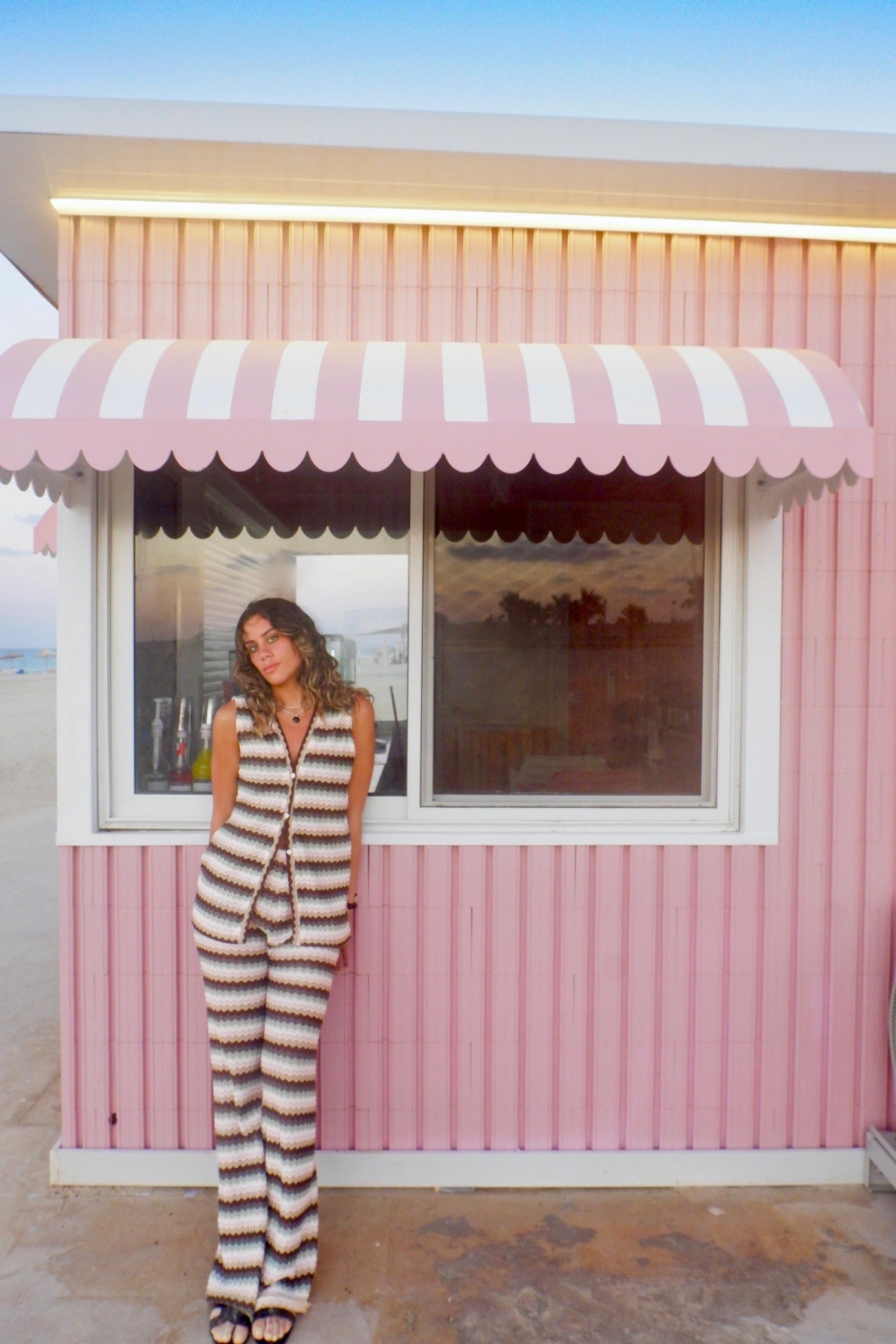 The Striped Zaggy Set