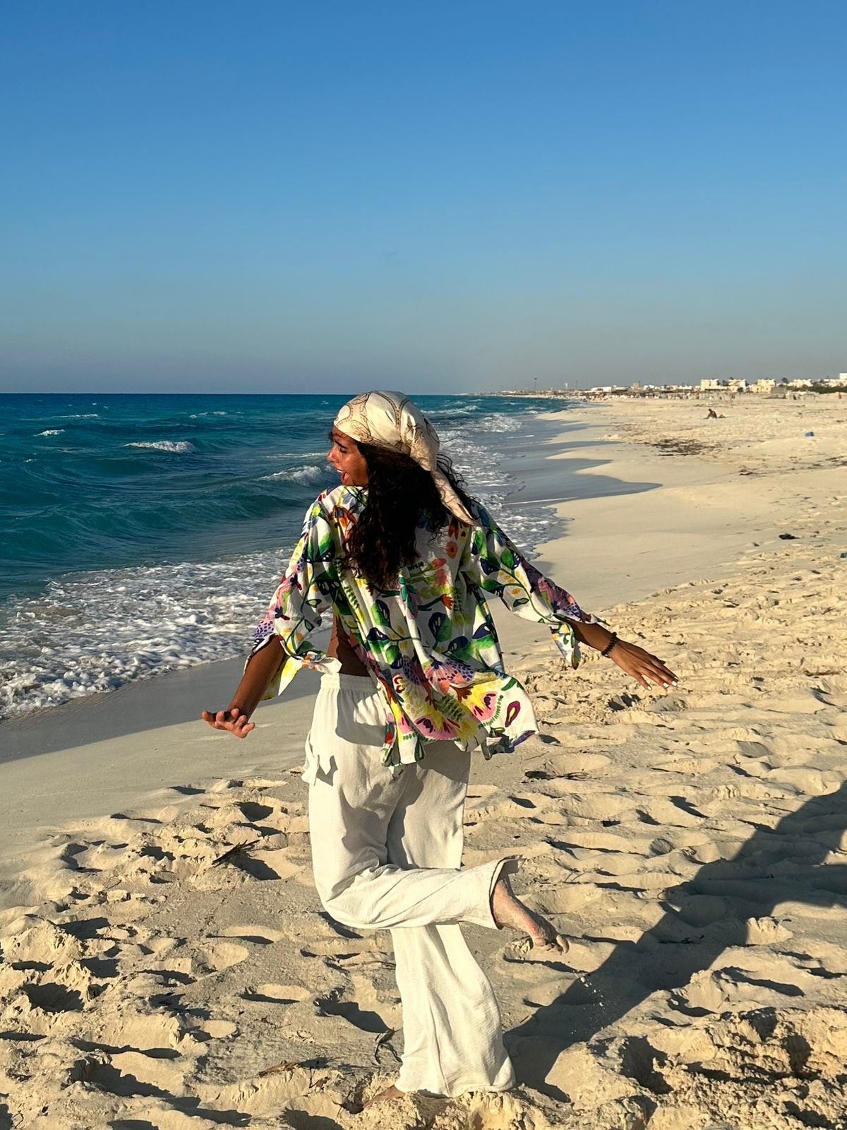 The ‘Shaghaf’ Floral Blouse