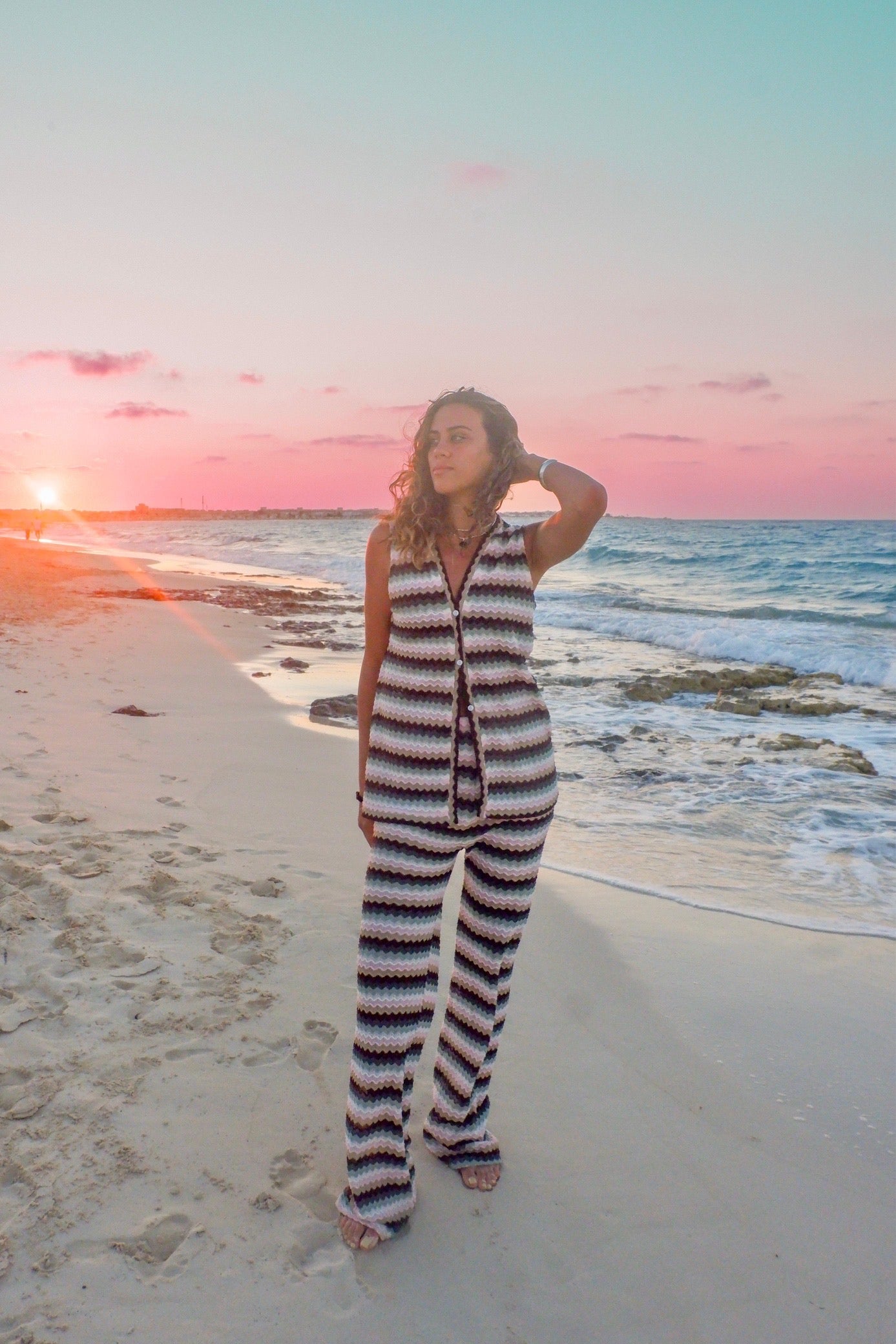 The Striped Zaggy Set